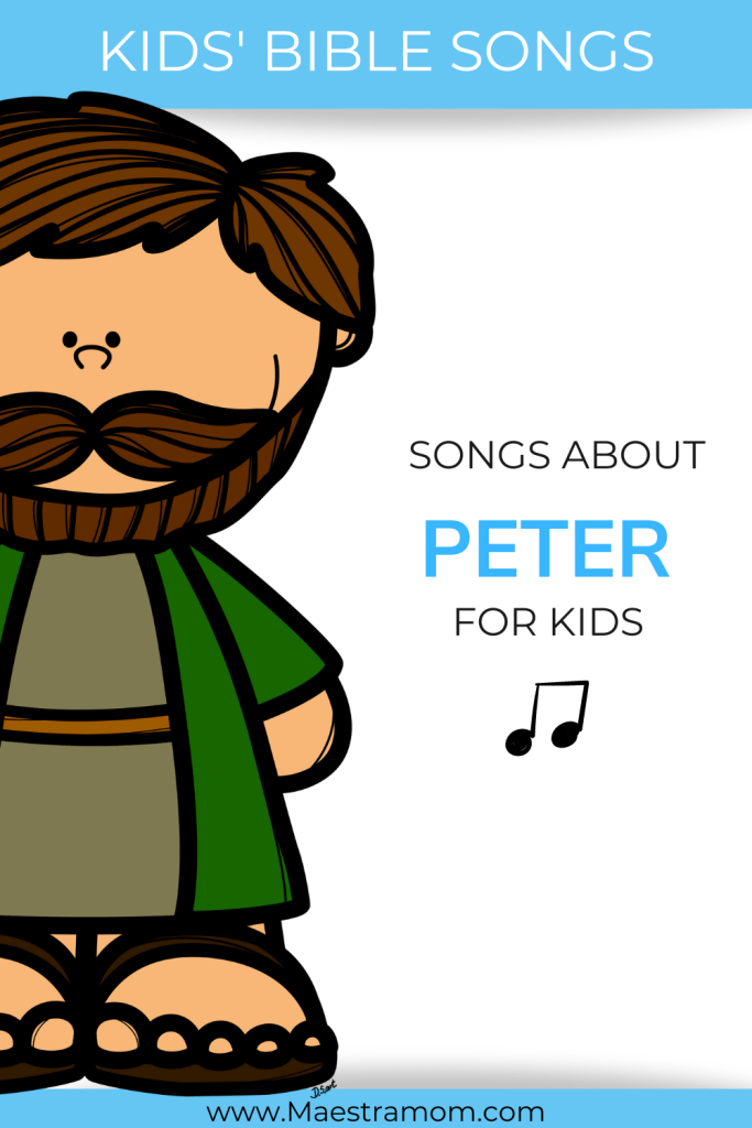 Kids Bible Songs about Peter pin
