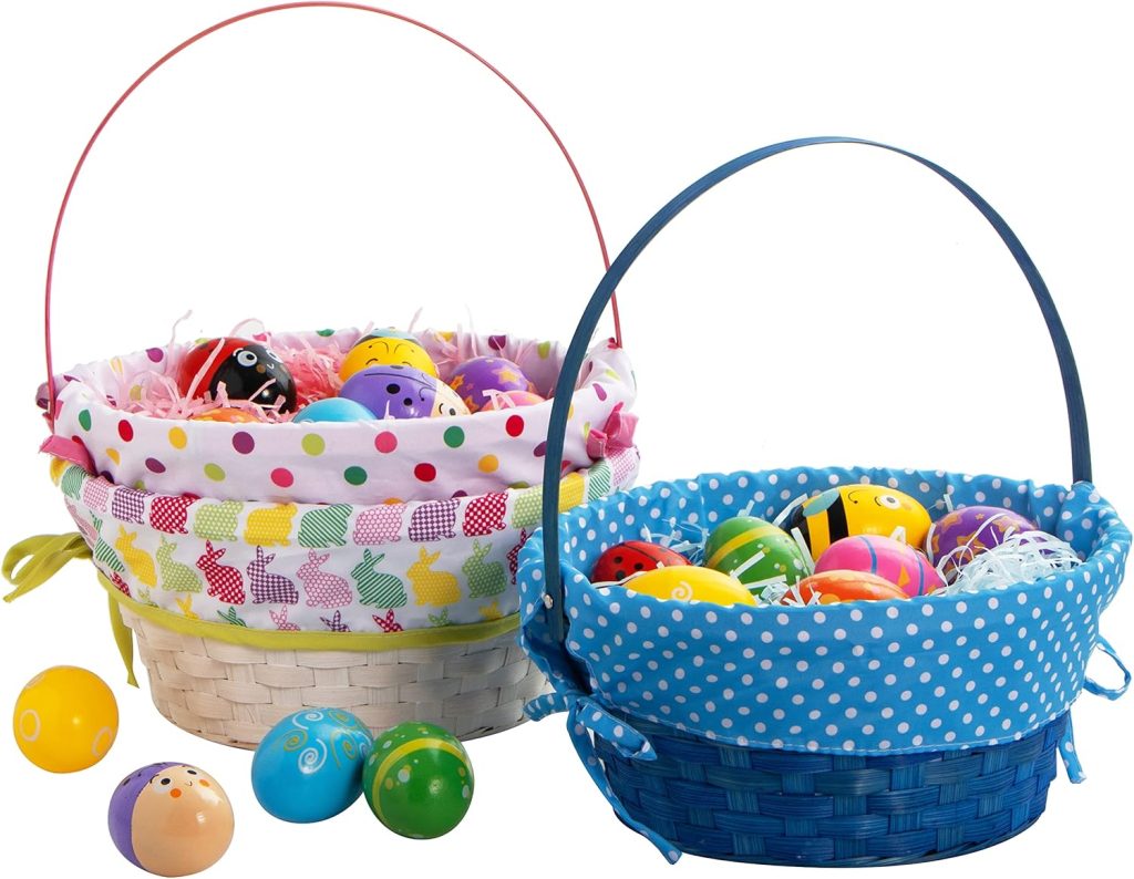 easter baskets with liners for baby easter gift ideas