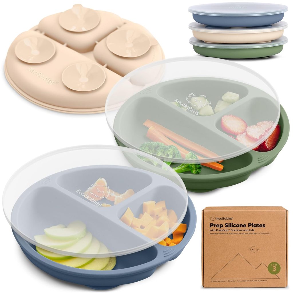 Kid Kitchen Items - suction plates 