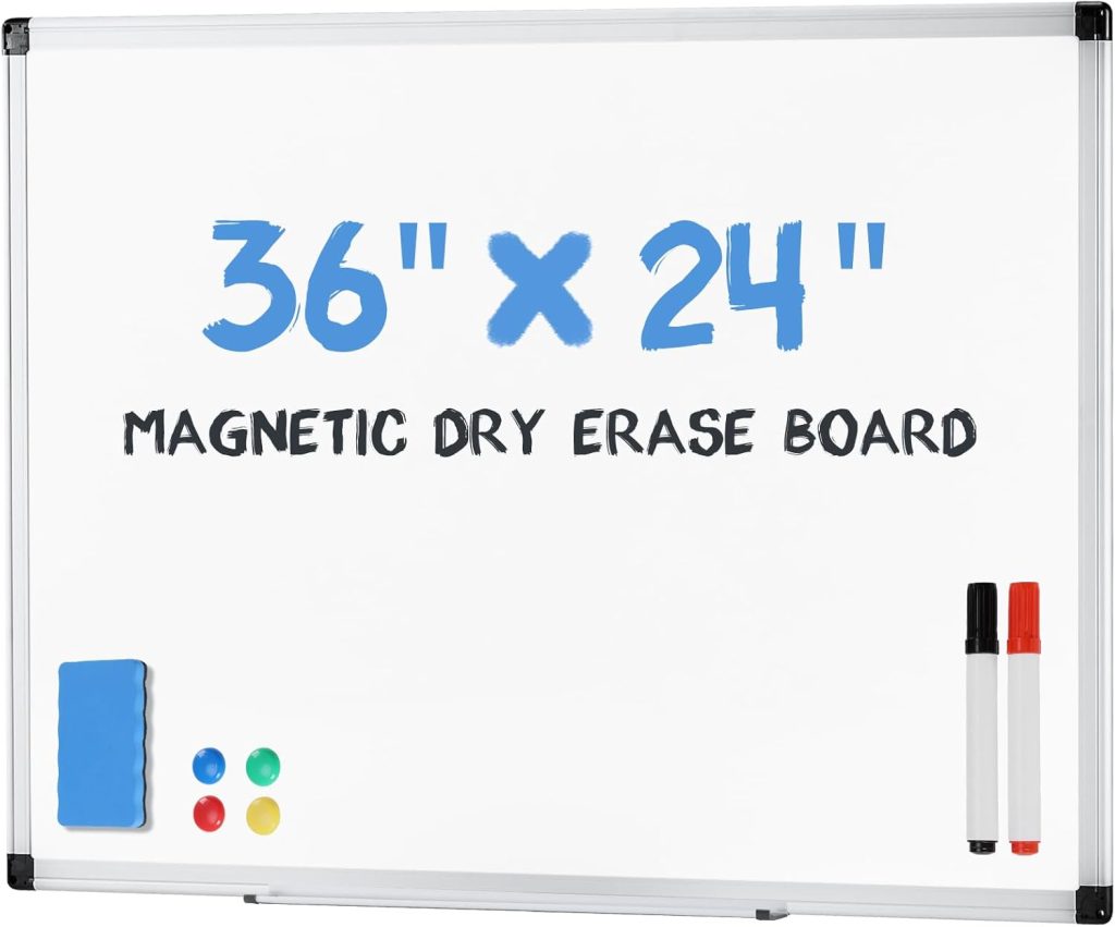 dry erase board for homeschool room