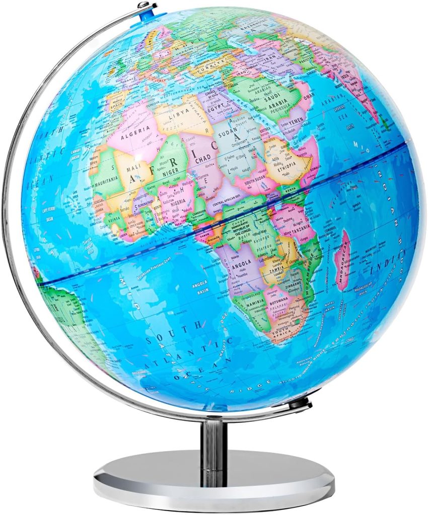 globe for homeschool room