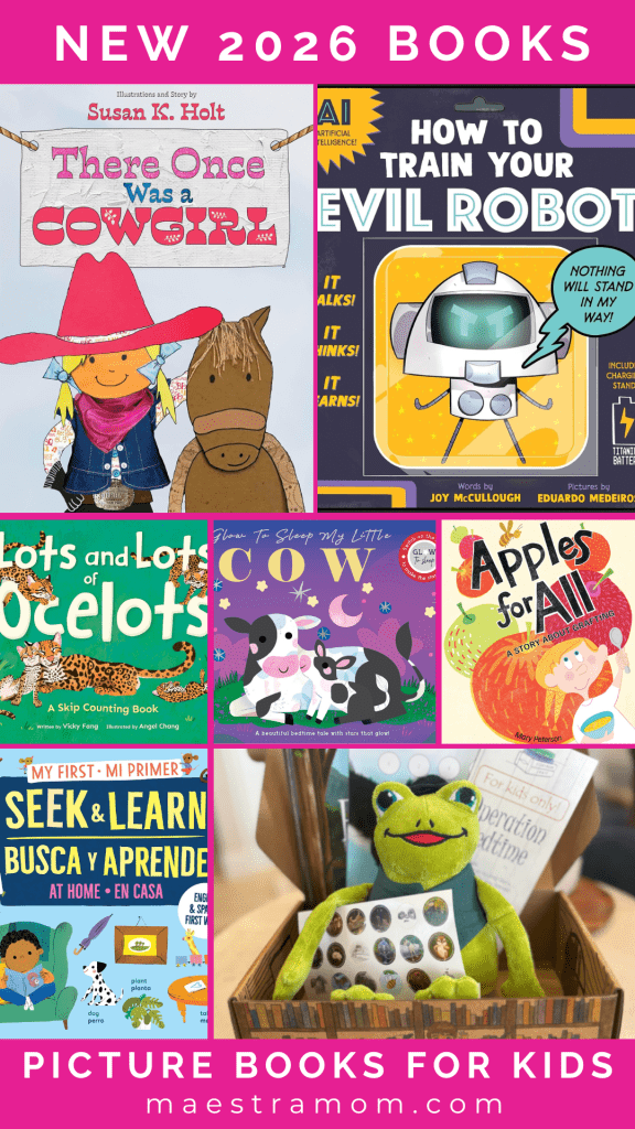 New 2026 picture books for kids, children's books for curious kids pin