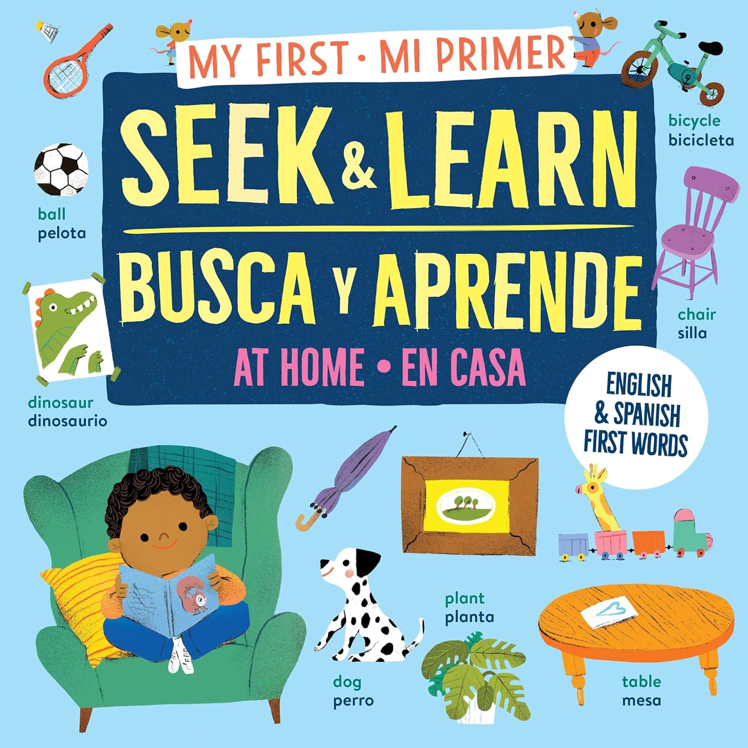 My First Seek & LEARN: at Home/ Mi primer busca y aprende: en casa by Workman Publishing books for kids