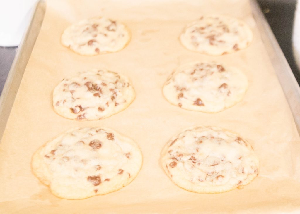 chocolate chip cookies made from raddish Kids recipe